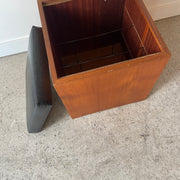 Mid-Century RS Associates Cube | Entranceway Stool